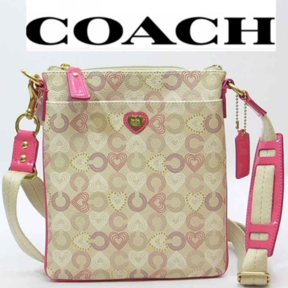 COACH Waverly Hearts Swingpacks Crossbody NWOT